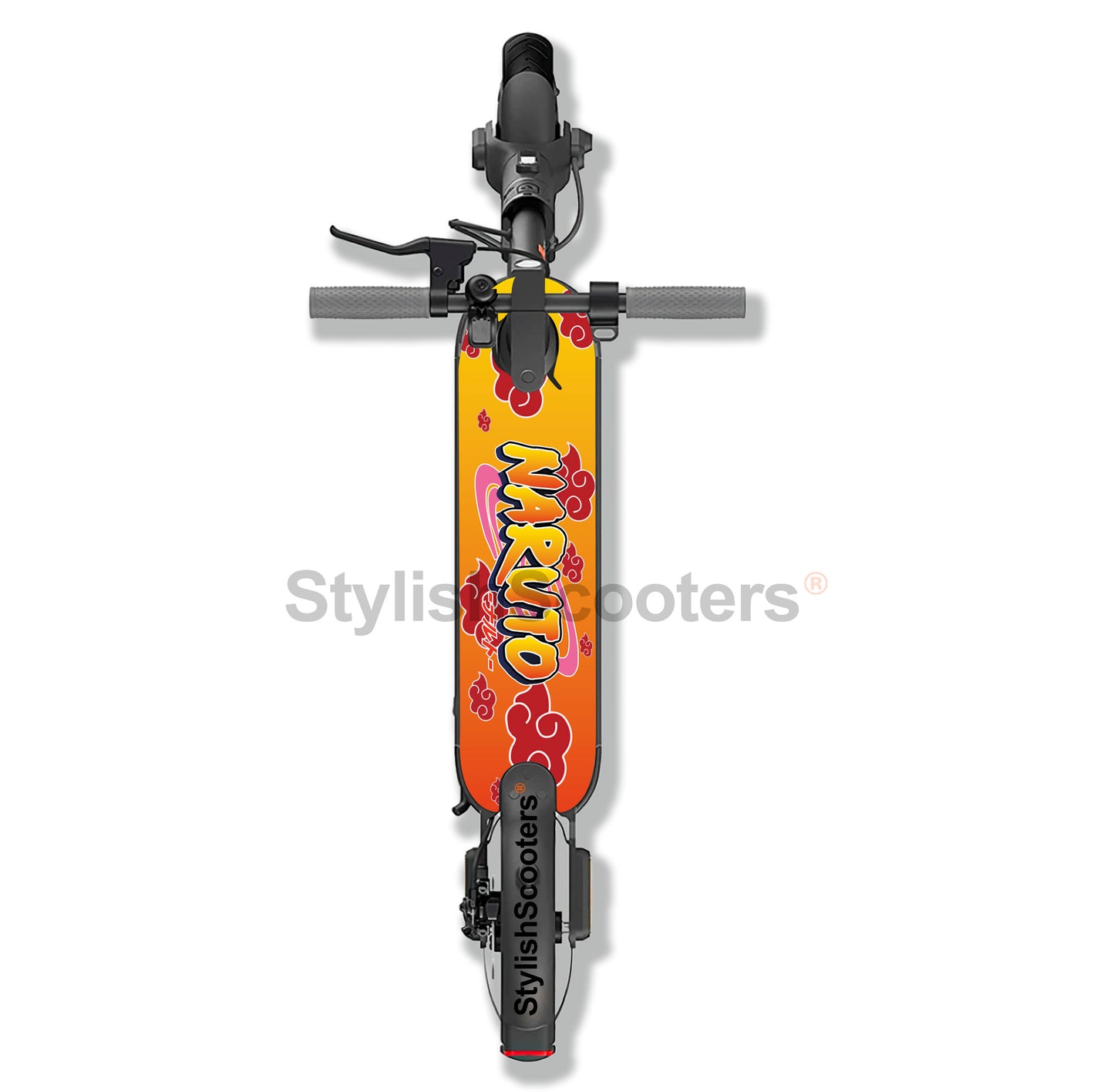 Base antideslizante Stylish Scooters | Vinilo Naruto para Xiaomi m365
