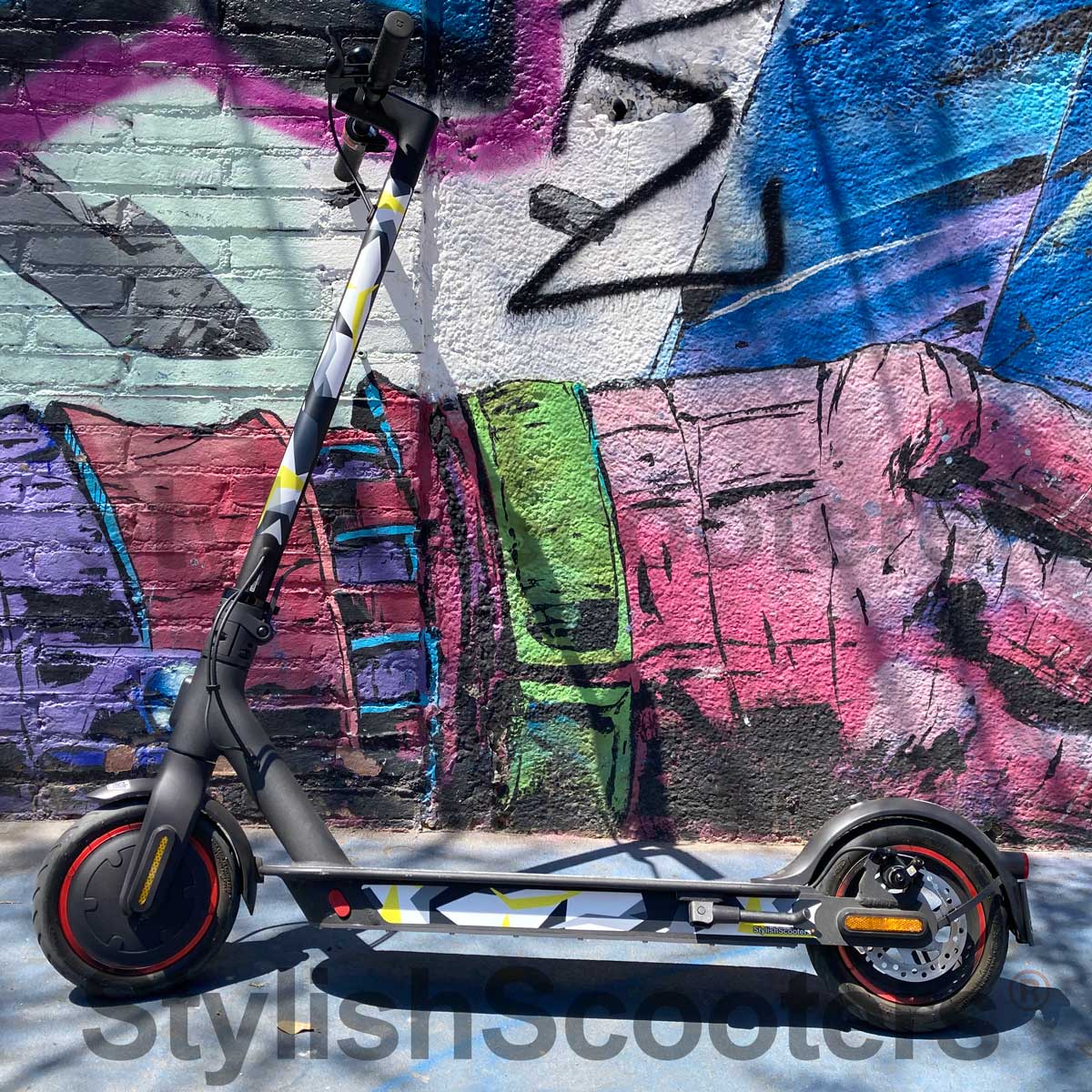 Pegatina para Patinete Xiaomi M365 - Artic Camo Sticker 4PZ - Stylish Scooters