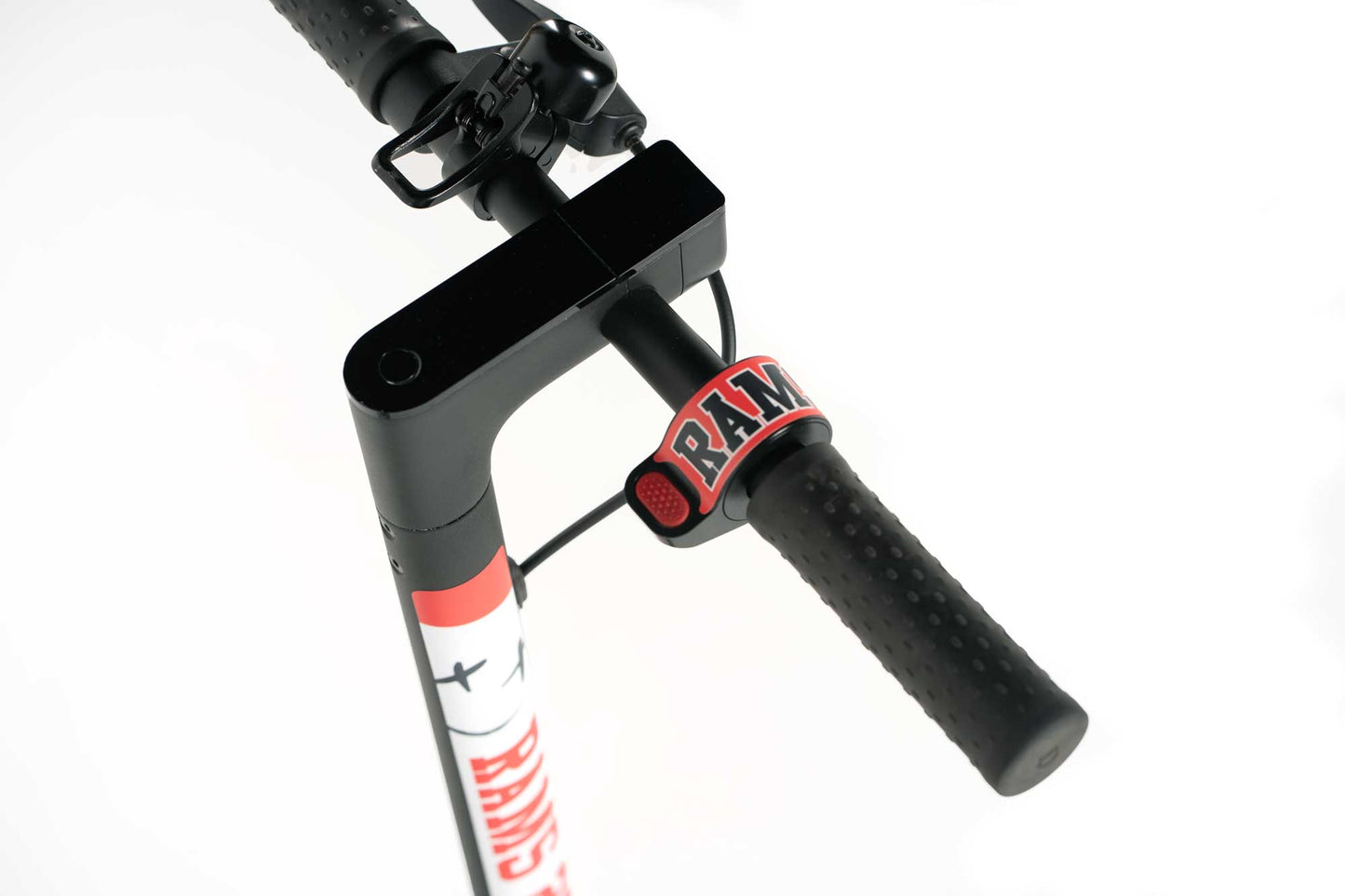 Pegatina patinete xiaomi RAMS23 - RED GRAY - Stylish Scooters