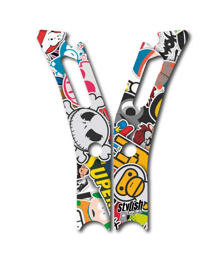 Vinilo Adhesivo personalizado para Suspensión Monorin - Stylish Scooters