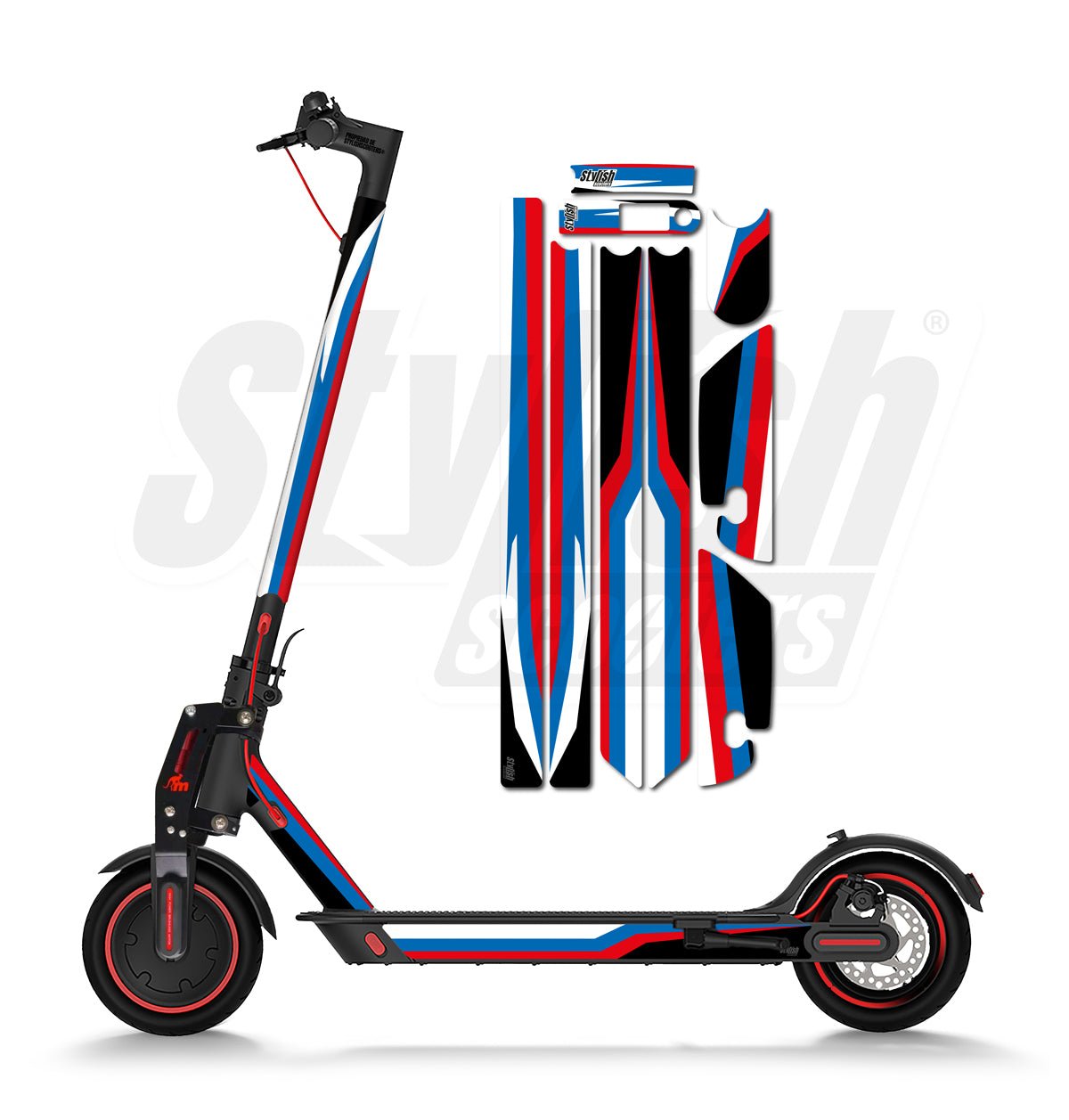 Jeu de 4 badges autocollants BMW Motorsport 1M M2 M3 M4 M5 emblèmes de roue Jeu de 4 badges autocollants BMW Motorsport 1M M2 M3 M4 M5 emblèmes de roue