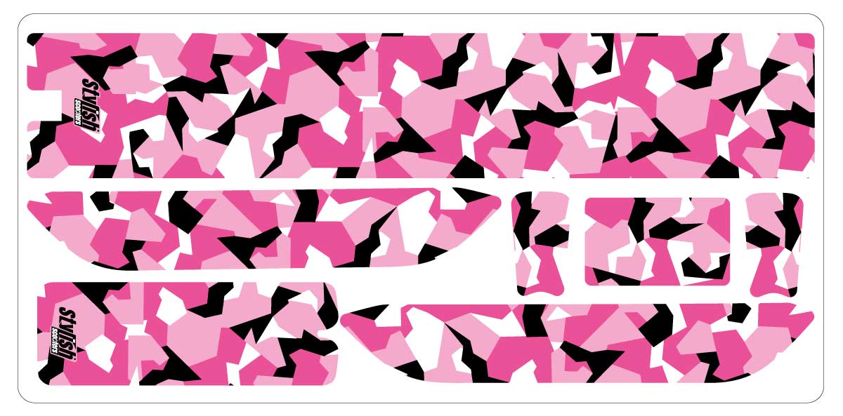 Vinilo Ninebot Segway Black Camo - Stylish Scooters