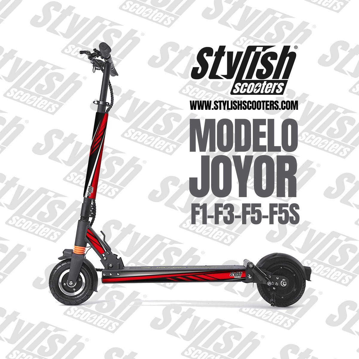 Vinilo para patienete eléctrico Joyor F1-F3-F5-F5S - Stylish Scooters