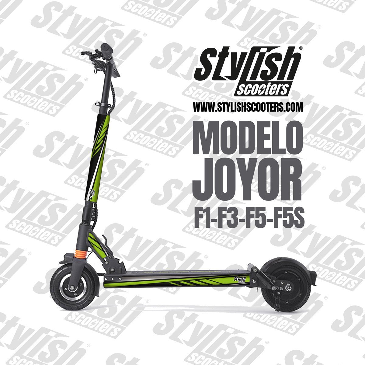 Vinilo para patienete eléctrico Joyor F1-F3-F5-F5S - Stylish Scooters