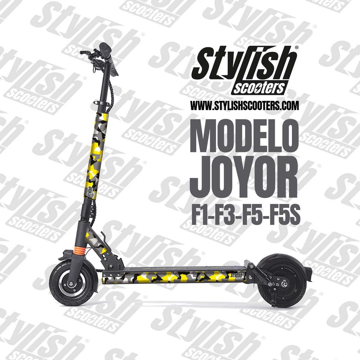 Vinilo para patienete eléctrico Joyor F1-F3-F5-F5S - Stylish Scooters