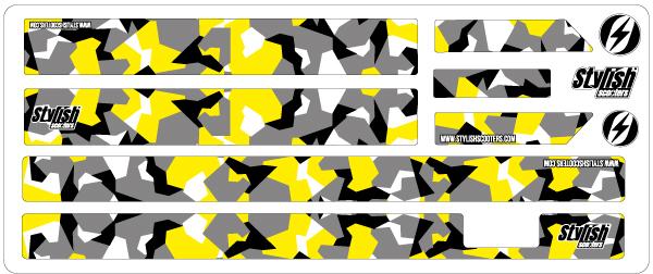 Vinilo para scooter eléctrico Joyor X1 - X5S - Stylish Scooters