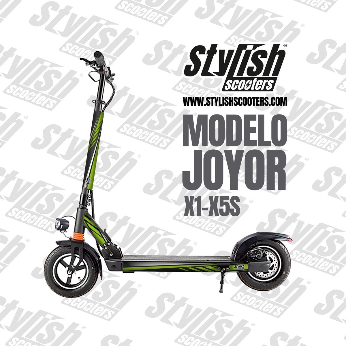 Vinilo para scooter eléctrico Joyor X1 - X5S - Stylish Scooters