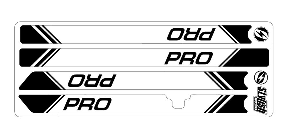 Vinilo para scooter eléctrico Xiaomi m365 Reflectante Pro white - Stylish Scooters