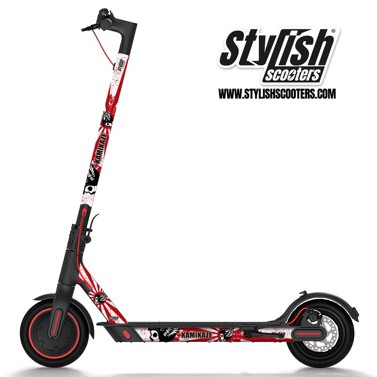Vinilo para scooter Xiaomi m365 decoración Kamikaze - Stylish Scooters