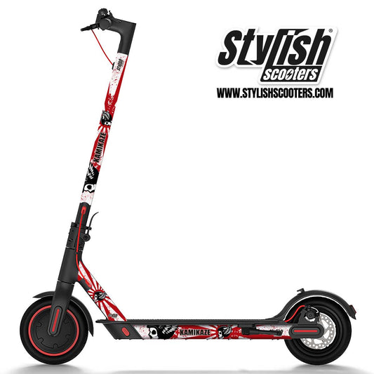 Vinilo para scooter Xiaomi m365 decoración Kamikaze - Stylish Scooters