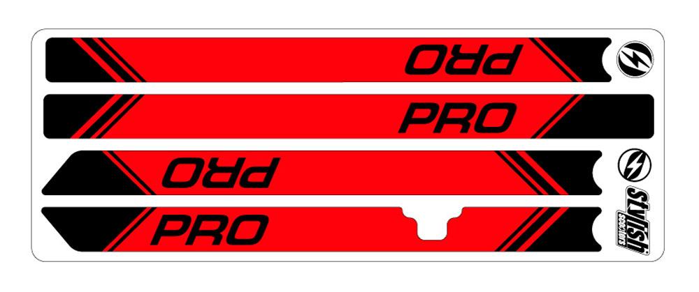 Vinilo para Xiaomi m365 4 piezas adhesivos - Stylish Scooters