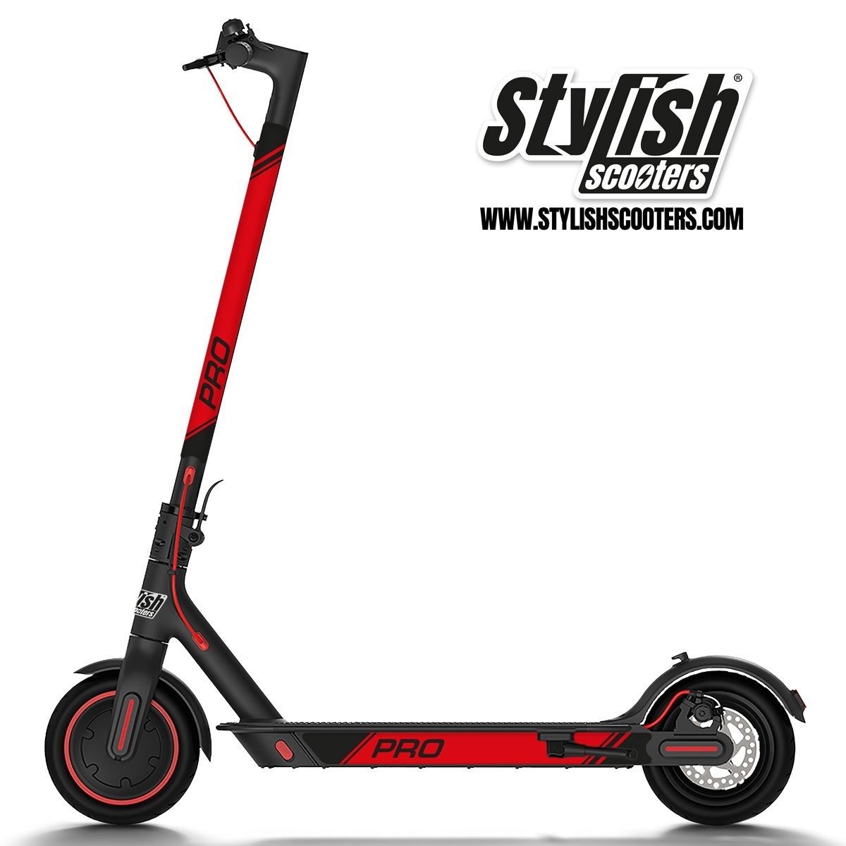 Vinilo para Xiaomi m365 4 piezas adhesivos - Stylish Scooters