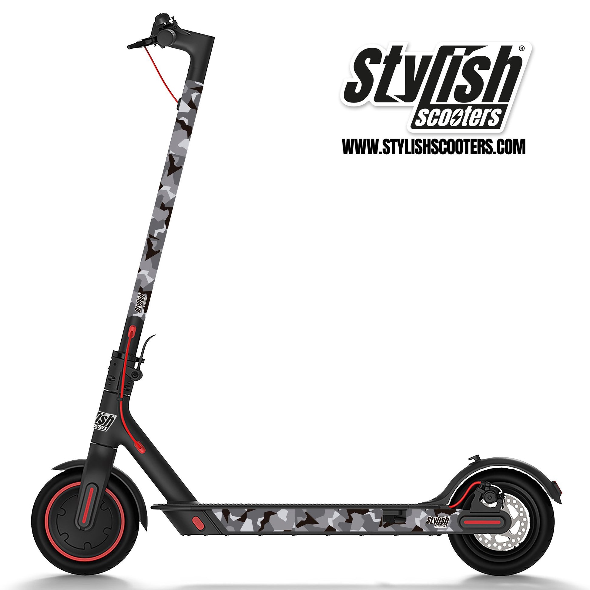 Vinilo para Xiaomi m365 4 piezas adhesivos - Stylish Scooters