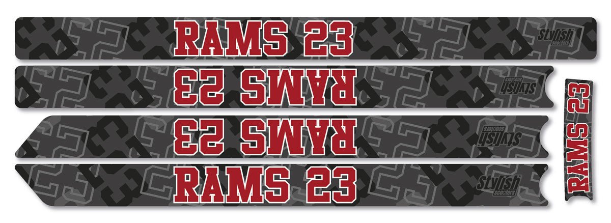 VINILO RAMS23 - CAMO GRAY - Stylish Scooters