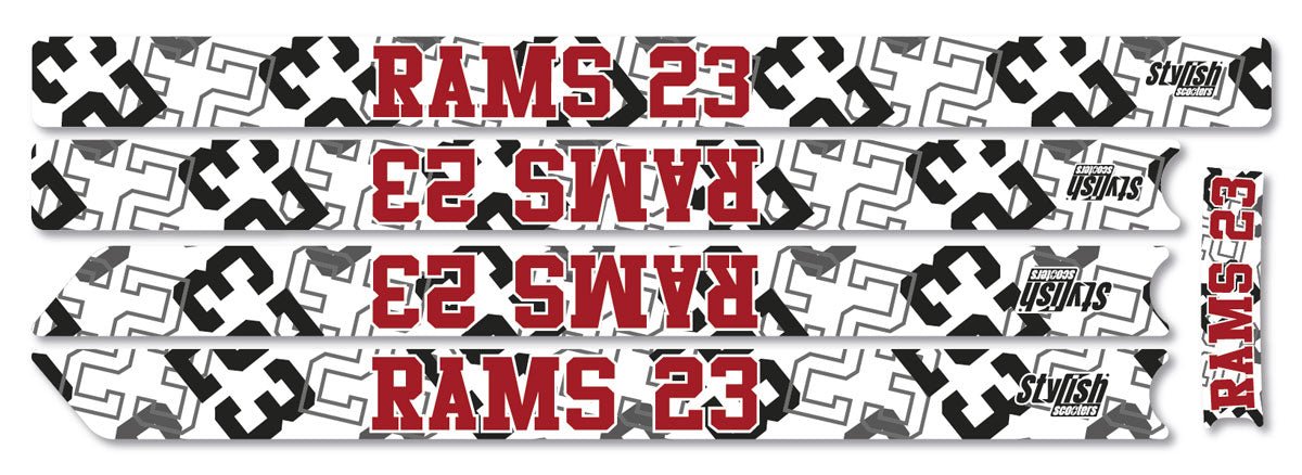 VINILO RAMS23 - CAMO WHITE GRAY - Stylish Scooters