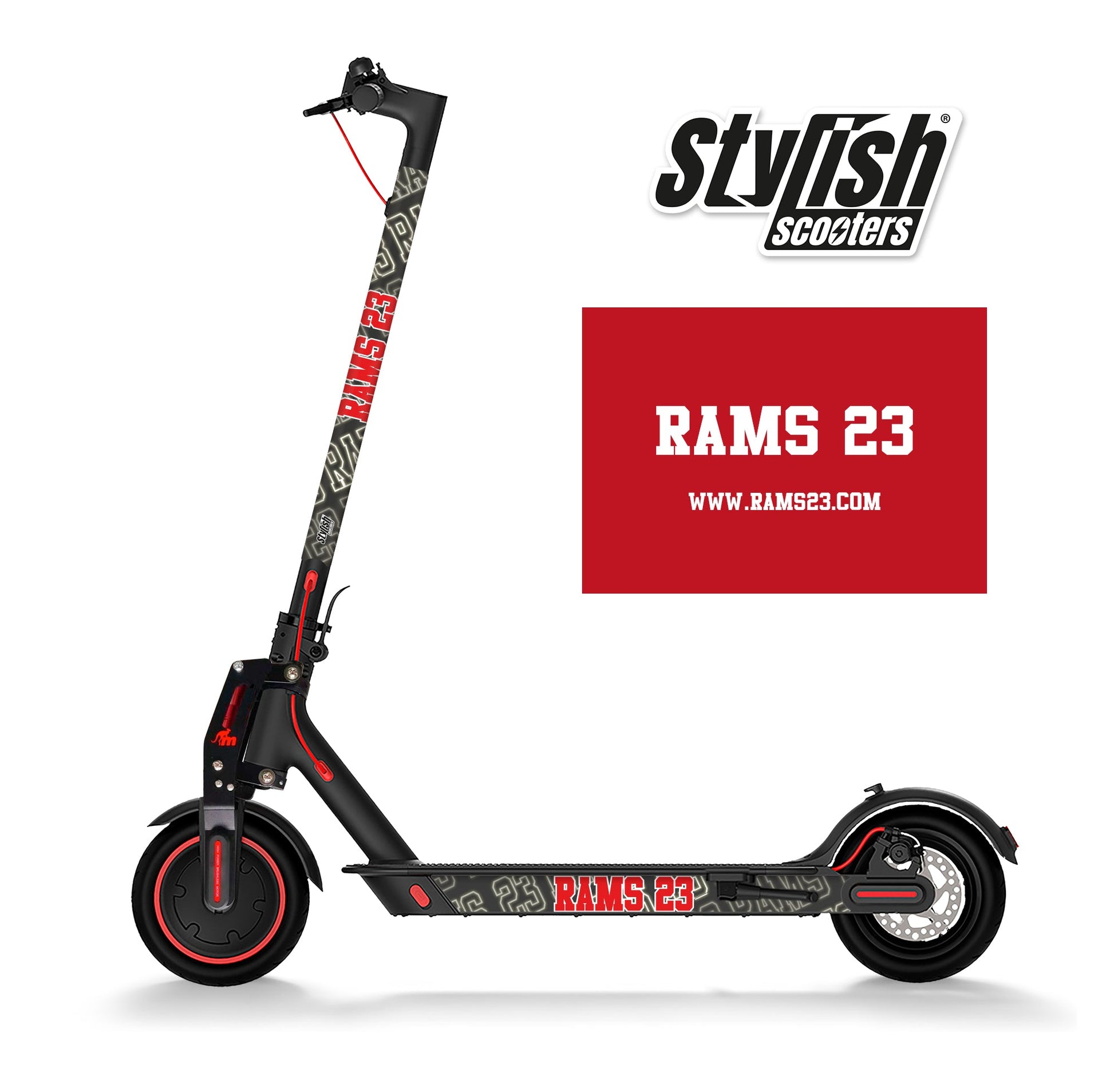Vinilo RAMS23 - lighting gray - Stylish Scooters