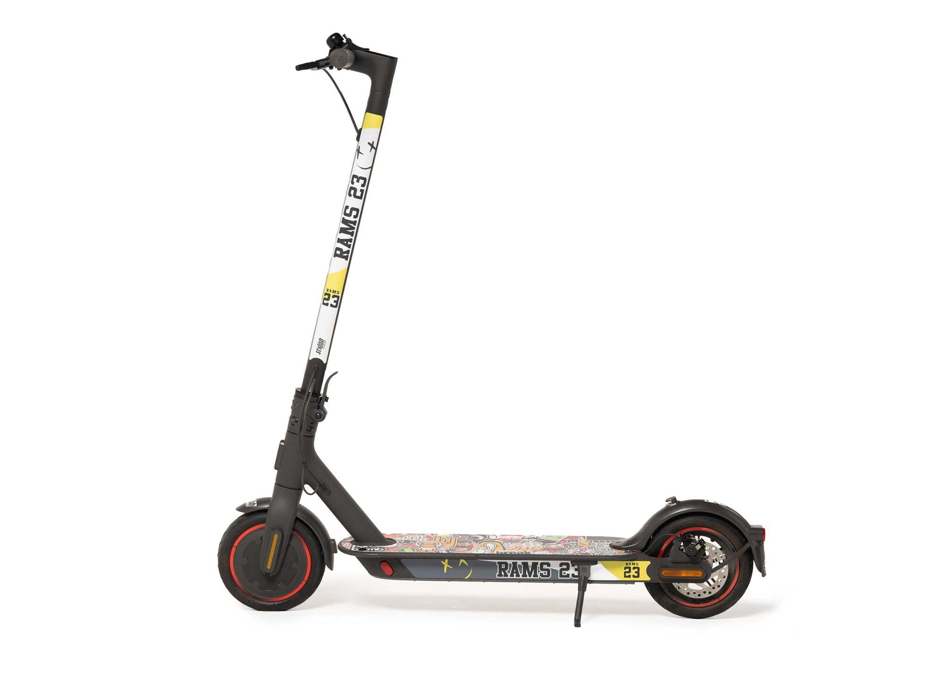 VINILO RAMS23 - YELLOW GRAY - Stylish Scooters