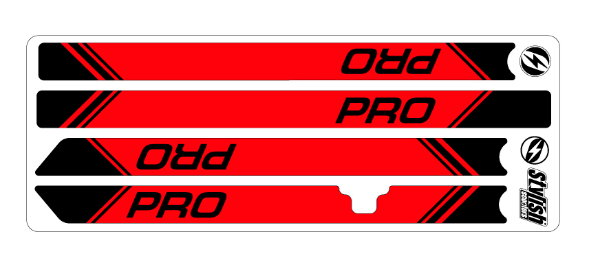 Vinilo Reflectante para Xiaomi m365 Pro Red - Stylish Scooters