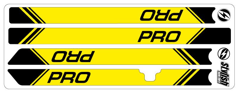 Vinilo Reflectante xiaomi m365 Pro Yellow - Stylish Scooters