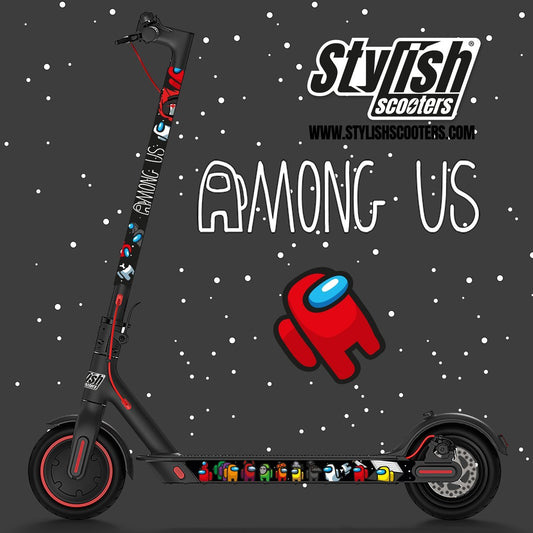 Vinilo Xiaomi m365 Among Us edición especial - Stylish Scooters