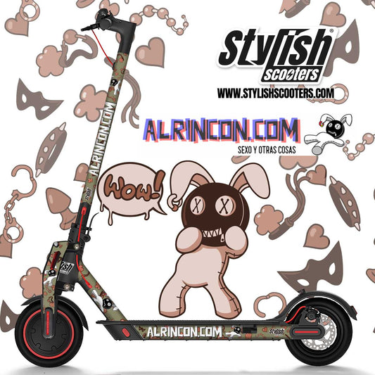 Vinilo Xiaomi m365 Personalizado AlRincon.com - Stylish Scooters