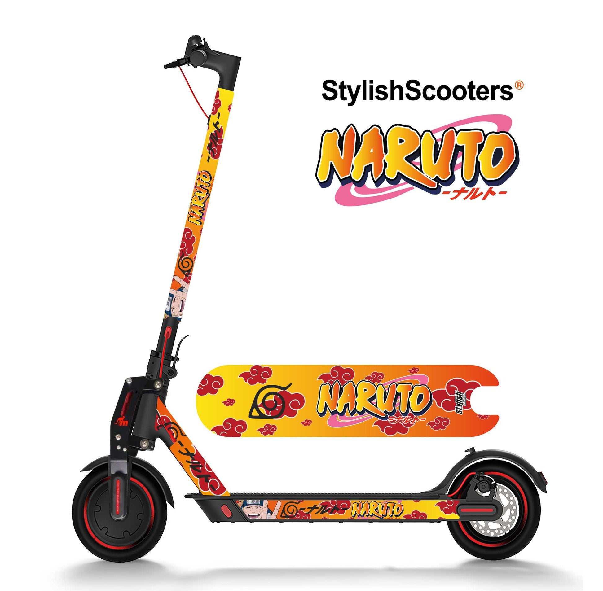 Stylish Scooters | Vinilo para Xiaomi m365 Naruto - Stylish Scooters