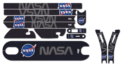 Stylish Scooters | Vinilo para Xiaomi m365 NASA full + base + suspension- Stylish Scooters