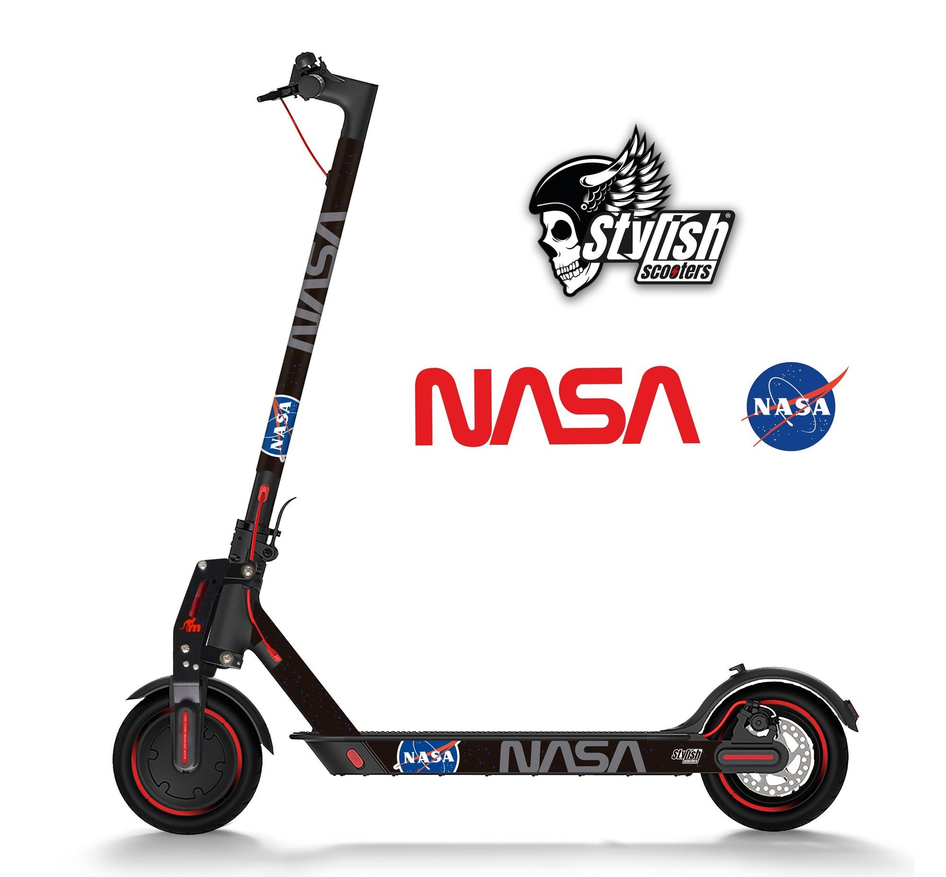 Stylish Scooters | Vinilo para Xiaomi m365 NASA - Stylish Scooters