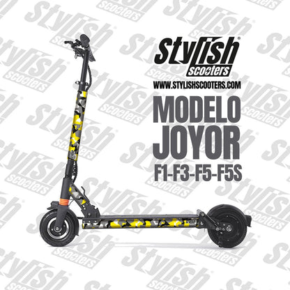 Vinilo para patienete eléctrico Joyor F1-F3-F5-F5S - Stylish Scooters