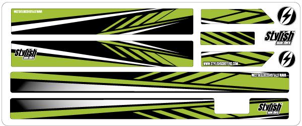 Achat Vinyle pour trottinette électrique Joyor X1 - X5S - Sport Green en  gros
