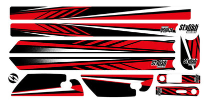 Vinilo Reflectante Xiaomi m365 Sport Red - Stylish Scooters