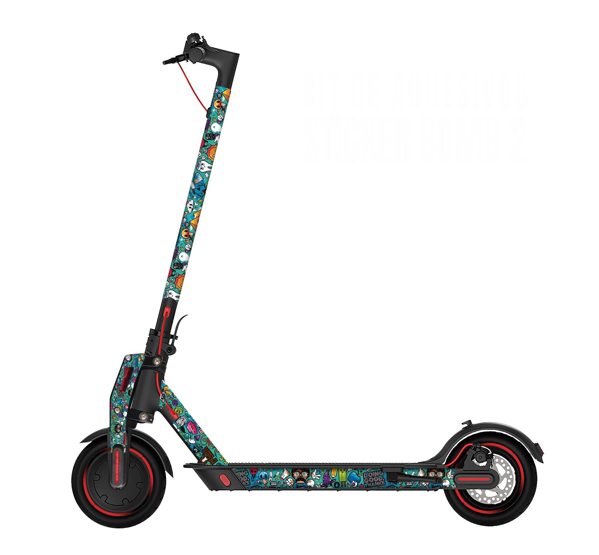 Vinyl Sticker Bomb for Xiaomi m365 scooter – Stylish Scooters