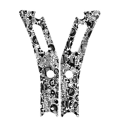 Vinilo para Suspensión   Sticker Bomb para scooter Xiaomi m365 - Stylish Scooters