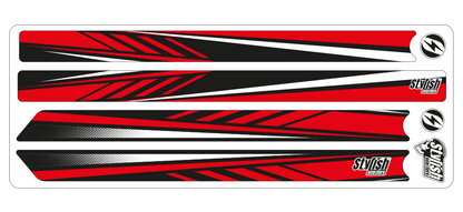 Vinilo Xiaomi m365 Reflectante Sport Red - Stylish Scooters